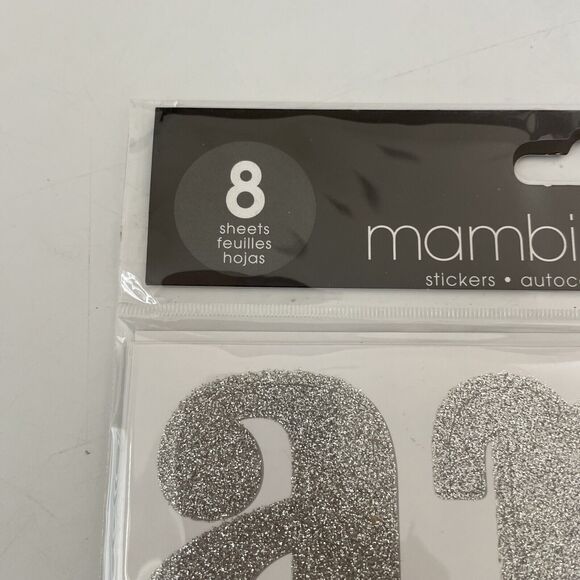 NEW Mambi Sticks Alphabet Letters Scrapbooking Stickers Me My Big Ideas Lot 10 - Picture 4 of 12